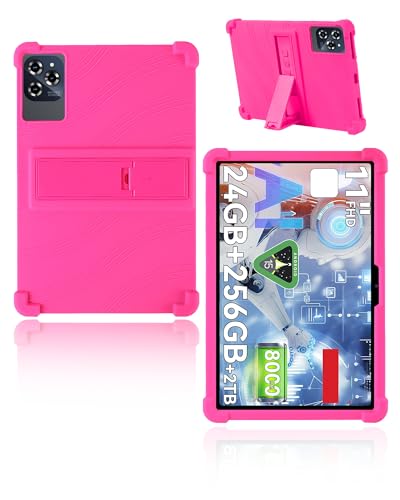 Coque BESTTAB W90 rose en silicone pour occuper vos enfants en voyage sereinement