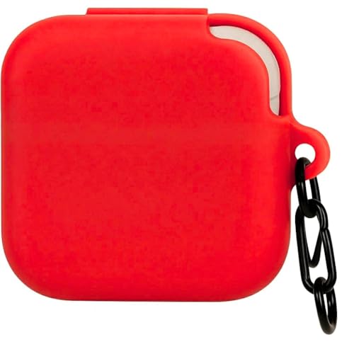 Image of SHISHVIKA Case Cover Compatible for CMF by Nothing Buds Pro 2 / Buds 2 Plus /Buds 2 (Orange, S - Pin)
