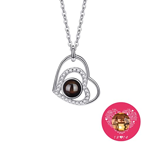 Collier photo personnalisé bijou souvenir à porter au quotidien pour femme élégante