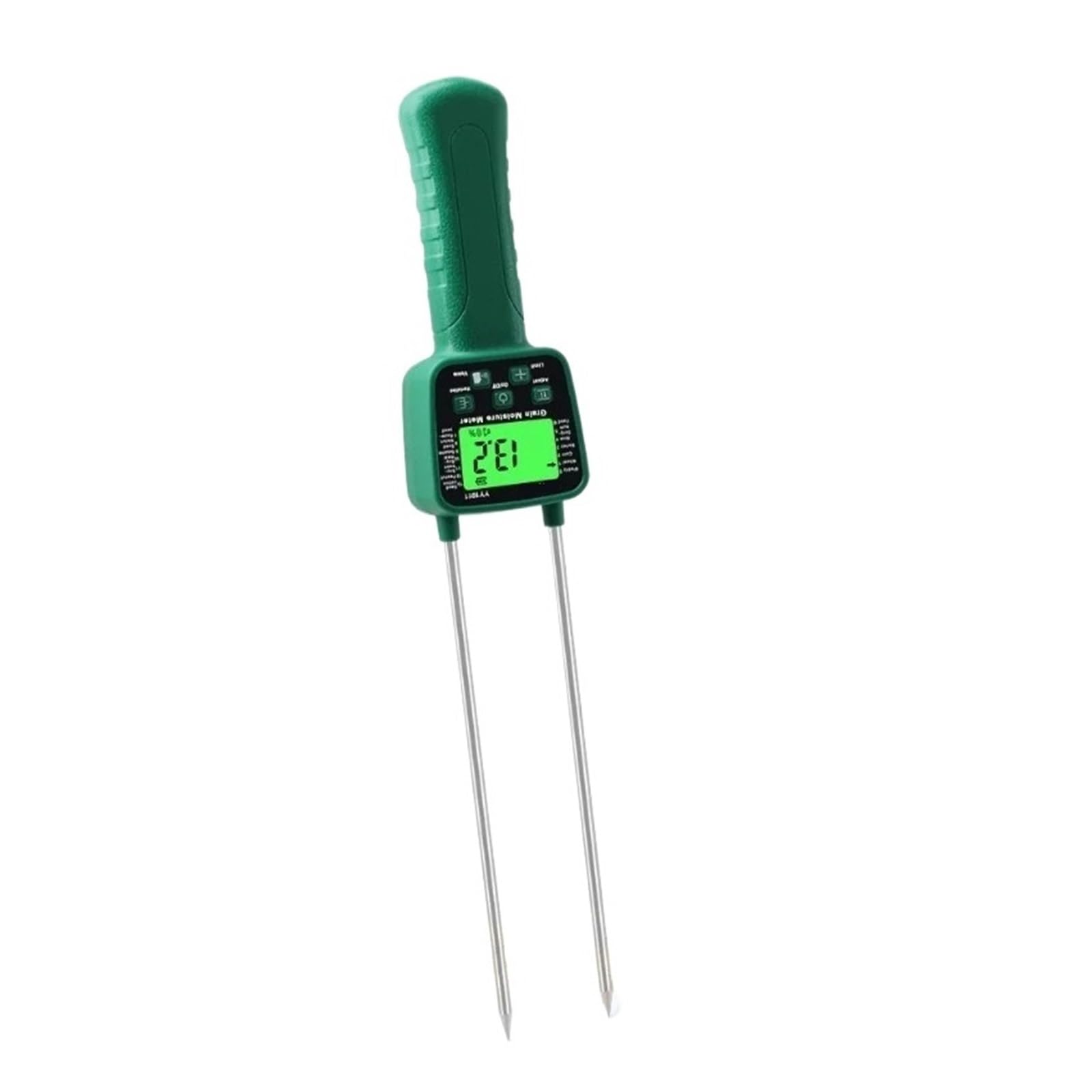 Igrometro Digitale for Cereali Misuratore di umidità for Sonda in Metallo Sensori Ad Alta Sensibilità Tester LCD for Mais Riso Fagioli Frumento