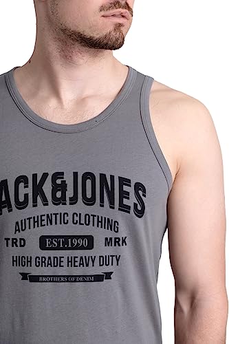 JACK & JONES Herren Tank-Tops Vielfältige Prints | Schmale Passform und atmungsaktive Baumwolle (Havka TT Opt 12, L) 3
