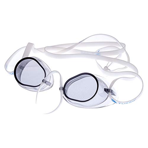 Turbo Grenoble Lunettes de Natation Mixte, Noir, Unique Cover