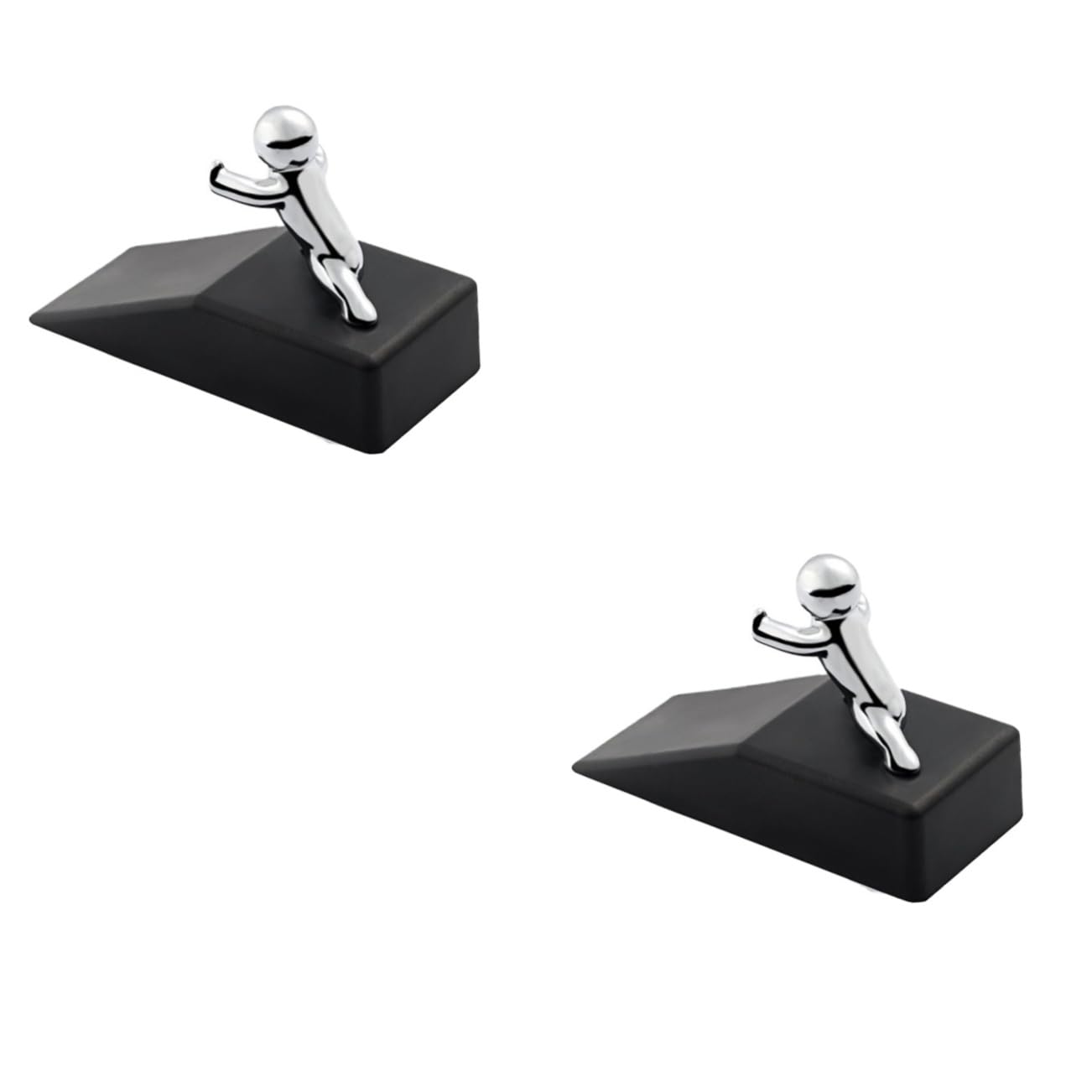 NUOBESTY 2 Piezas Tope De Puerta De Seguridad Tope De Puerta De Goma Antideslizante Cuña De Seguridad De Goma Para Puerta Cuña De Tope De Puerta Topes De Puerta Pesado Clip De Puerta