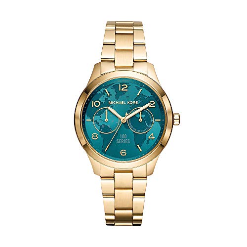 Image of Michael Kors Runway Analog Blue Dial Women's Watch - MK6611