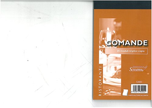 90 comande triplice copia carta chimica