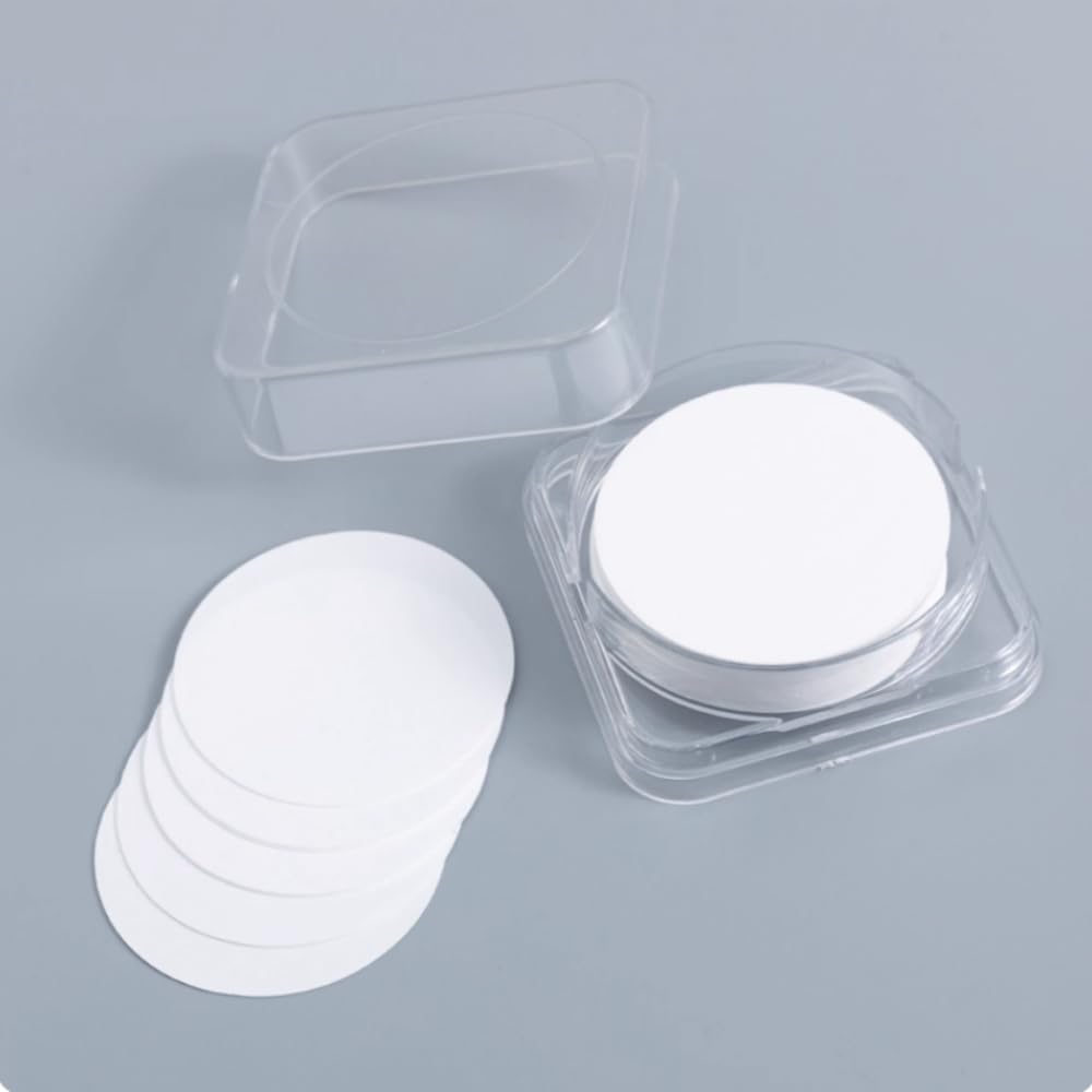 membranes filtranti microporose in fibra di vetro idrofila da 50 pezzi - Filtri di campionamento for particolato ad alta efficienza(0.00022mm D70mm)