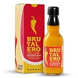Brutalero Scorpion Yellow 100 ml – Sauce Piquante Fermentée Ultra Forte – 80 % Fatalii & Trinidad Scorpion Yellow – Artisanale de Croatie