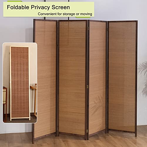 Paravent en bambou de 120 cm avec 3 panneaux pour studio - 5