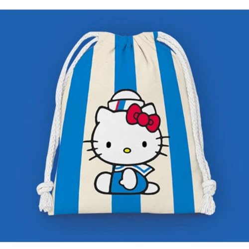 drawstring hello kitty cartoon small bag storage bag4