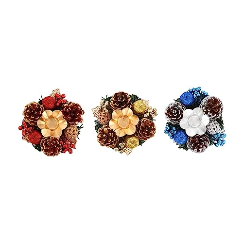 GOOHOCHY Small Candlestick Set 12.5cm Gold Christmas Candle Stand Reusable Dining Table Decorative Candlesticks