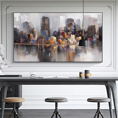 Décoration d'intérieur raffinée avec la toile murale bateau de pluie signée AEFOUU