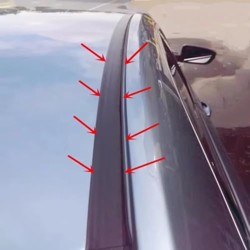 Tira de sellado de techo compatible con Toyota Corolla Sedán E18 2007-2013 derecha 3