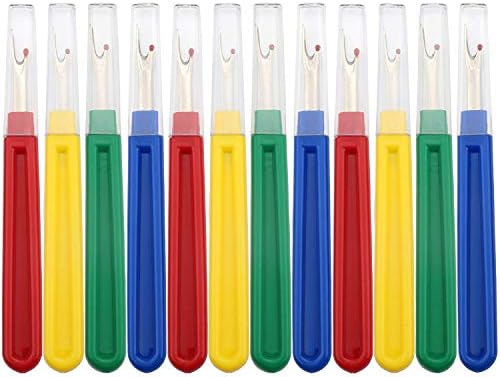 SUBANG 12 Pack Large Size Seam Ripper Sewing Ripper Set for Sewing Cloth
