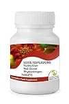 SOYA Isaflavone Kudzu Root Red Clover Complex Vitamins Phytoestrogen Health Food Supplement 90 Tablets Pills Nutrition Supplements Britain Quality in Bottlles HEALTHY MOOD UK
