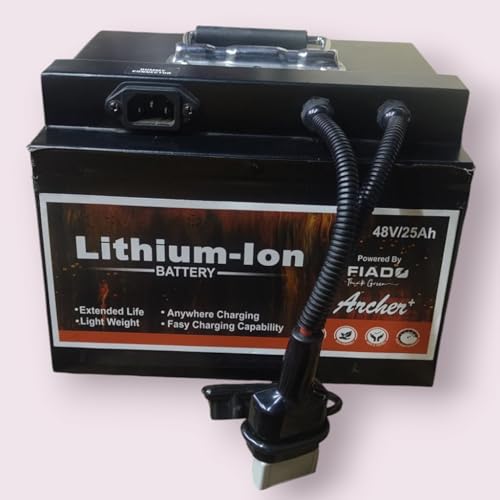 Image of 48V Lithium-Ion (NMC) Battery - 14S Lightweight, Long-Lasting Battery Pack for Electric Vehicles (1, 48V /25Ah) | 1-Year Warranty