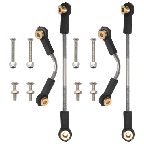 Servo et bielle RC WPL C14 C24 B24 kit anti-jeu pour réparer et renforcer la direction 1/16