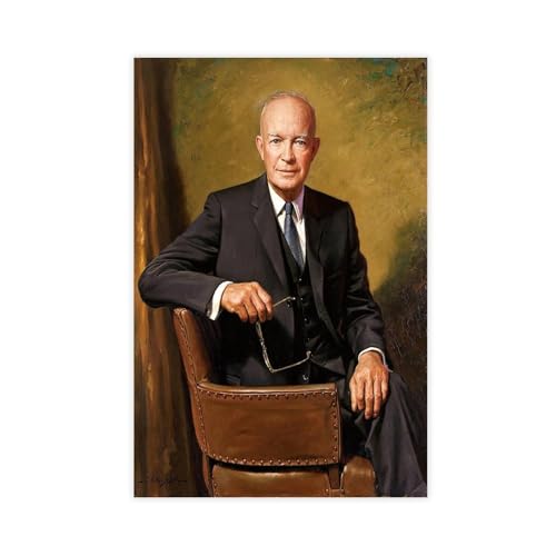 Toile Eisenhower sans cadre pour transformer votre décoration murale moderne