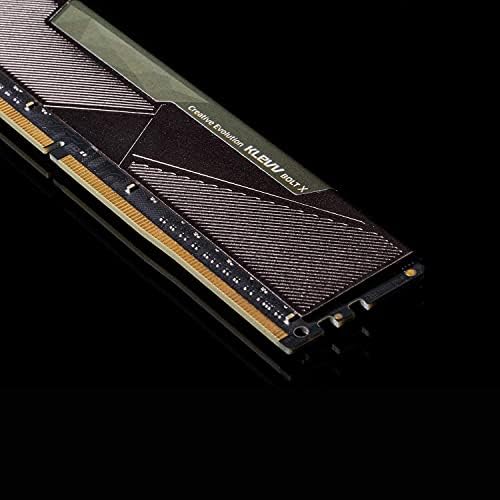KLEVV BOLT X 16GB kit (8GB x2) 3200 MHz Gaming Memory DDR4-RAM XMP 2.0 Non-RGB High Performance Overclocking