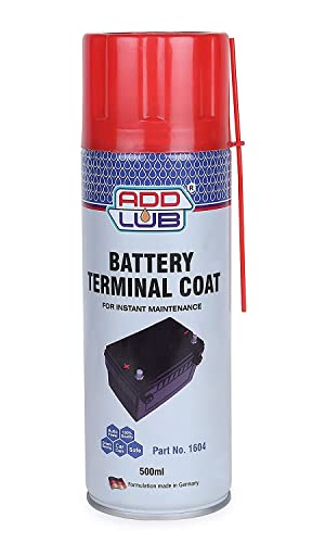 ADD LUB Battery Terminal Coating Protector Spray Cable Connector CorrosionProtection Coating Spray Car Care Car Accessories Automotive Products -500 ml