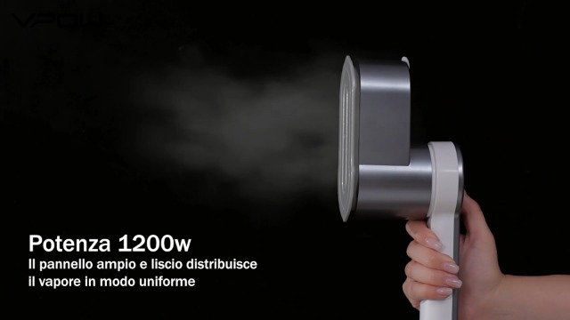 Philips Ferro da Stiro Verticale Stiratrice Portatile da Viaggio Potenza 1400 Watt con Accessori colore Grigio - STH5030/80 Serie 5000