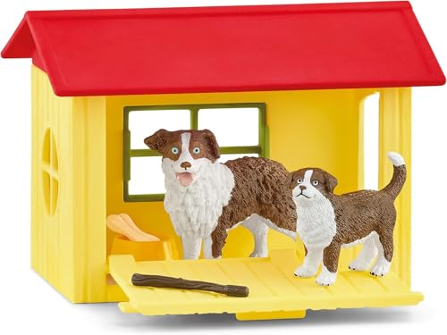 Schleich Farm World | Hundehütte 42573 | Spielset ab 3 Jahren | 9 Teile – Ansicht 6