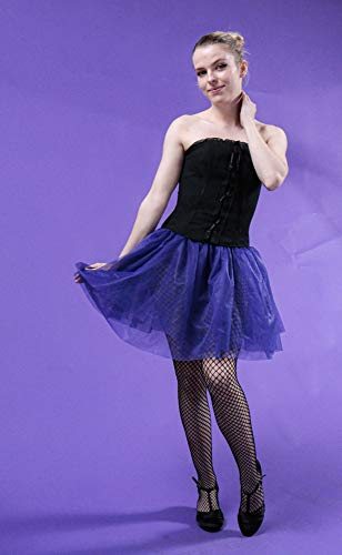 Bellasous Women Classic Laye Princess For Halloween Costume, Vintage Style, Party Wear And Festive Look Crinoline (Purple,One Size) #TOP1