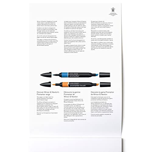 Markerpapier Winsor & Newton 6002008 im Block für Künstler