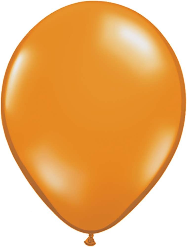 Pioneer Balloon Company 25 Count Latex Balloon, 11", Mandarin Orange