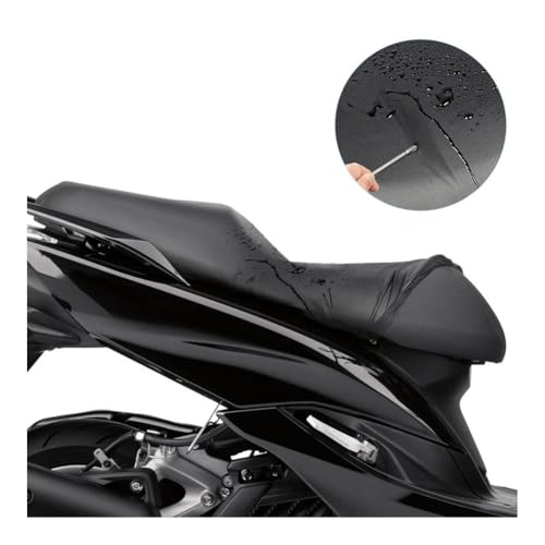 Almohadilla asiento motocicleta funda impermeable y protector solar accesorios 4