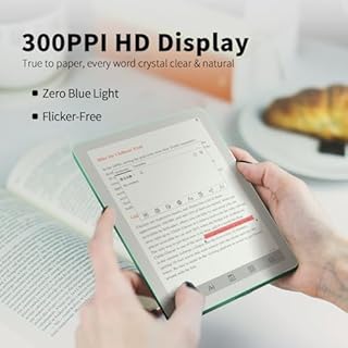 Bigme B6 Color Ebook Reader, 6 Inch e-Paper Tablet, 4GB+64GB Storage, Android 14 (Green)