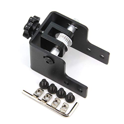 Zeberoxyz Upgrade 4040 Doppelschlitzprofil 40x40mm Y-Achse Synchronriemen Stretch Straighten Tensioner für Creality Ender-3 Pro/Ender3 V2/CR-20 Pro 3D-Druckerteile (4040) Cover