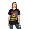 House is Where You Live Hardcore Rave Graphic Print Unisex T-Shirt, Black, Cotton, Festival Wear, Short Sleeve, Crew Neck (UK, Alpha, L, Regular, Regular) #1