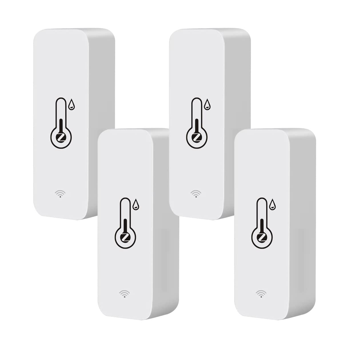 Tuya Zigbee Smart Hygrometer Thermometer, 4 Stück Zigbee Hygrometer