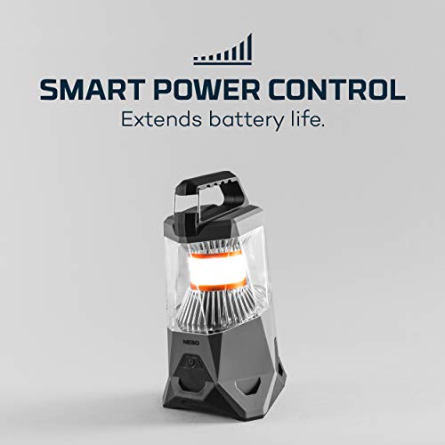 Nebo Galileo Lantern, Powerful, Rechargeable, Durable And Water-Resistant Lantern & Power Bank With 5 Light Modes,Black #TOP6