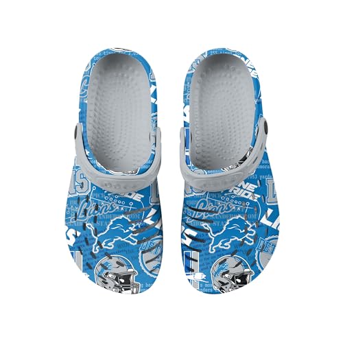 Image of FOCO Arizona Cardinals NFL Mens Historic Print Clog with Strap