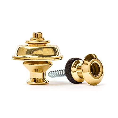 Dunlop Straplok Gold Dual Design