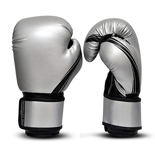 Pfg Metallic Boxing Gloves - Mma Muay Thai Training & Fight #TOP1