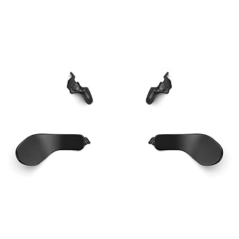 MOUDOAUER 4Pcs Replacement Controller Back Button, Metal Paddles Trigger Locks Replacement for PS5 Edge Controller Repair