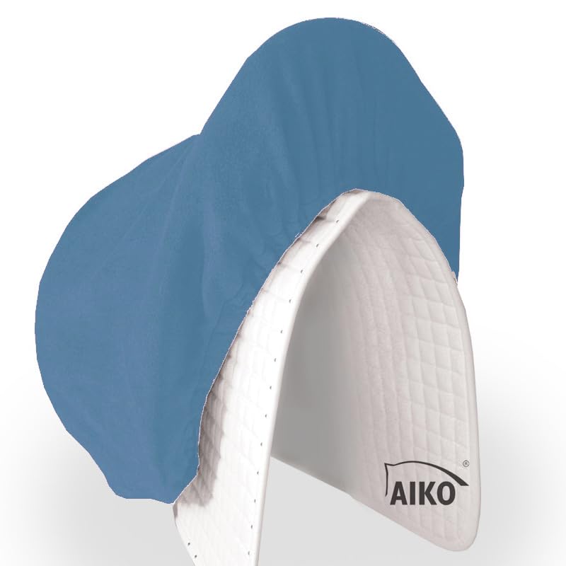 Funda para sillín Aiko azul: evita el dolor y sudor con este asiento transpirable lavable