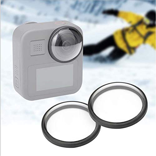 2Pcs Protective Lens Cover, Acrylic Lens Protective Cover Replacement, for Action Cameras Accessories