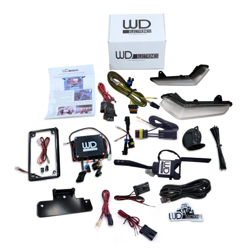 Compatible with 2020+ Can-AM Defender Front Signature Lights, Int...