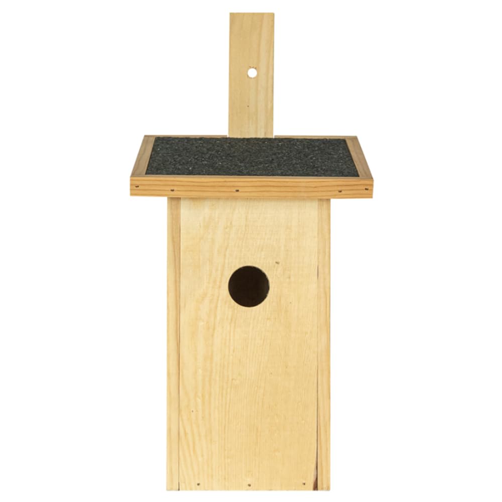 ITA Nistkasten 32x18x19 cm 5er Set - Vogelnistkasten für Draußen - Nisthilfe für Vögel - Wetterfest, Robust, zum Aufhängen, FSC Holz - Vogelhaus für Wildvögel wie Meisen & Rotkehlchen