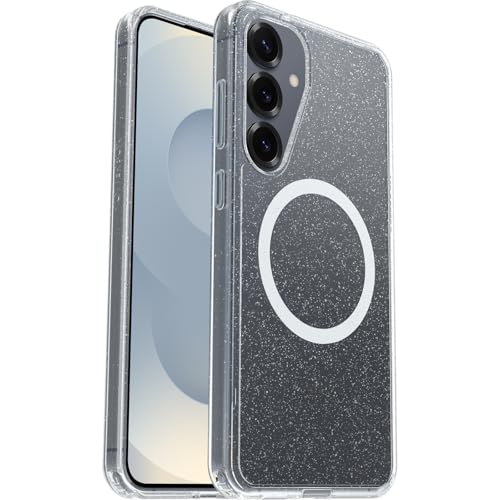 Image of OtterBox Symmetry Series Clear Case with Magnets for Samsung Galaxy S25+, Shockproof, Drop Proof, Protective Thin Case, 3X Tested to Military Standard, Stardust