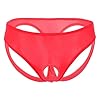 Lingerie travestie, Culotte Triangle Homme sous-vêtement Sensuel Soie Satinée Transparence Ouvertures Avant Dos Élégance Confort Séduisant #3