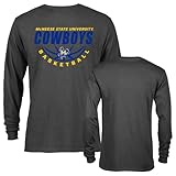 Sport Your Gear McNeese Cowboys Basketball Long Sleeve T-Shirt Charcoal Heather Medium