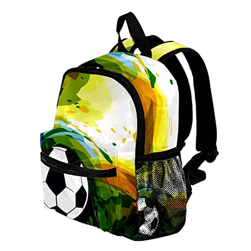 Sac à dos pour garçons multicolore motif topographique rouge 30cm