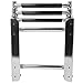 Amarine Made Boat Ladder, 3-Step Under Platform Slide Mount Boat Boarding Ladder, Telescoping, Stainless Steel