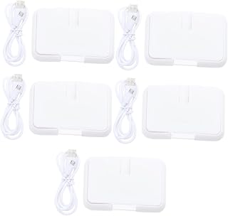 Toyvian 5 Pçs Aquecedor De Lenços USB Bateria Aa Aquecedor De Carro Portátil Lenços De Carro Aquecedor De Lenços Umedecidos Aquecedor De Lenços Umedecidos Aquecedor De Lenços Umedecidos