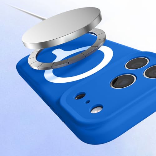 Housse iPhone 17 contre les rayures avec coque silicone rouge antichoc - 3