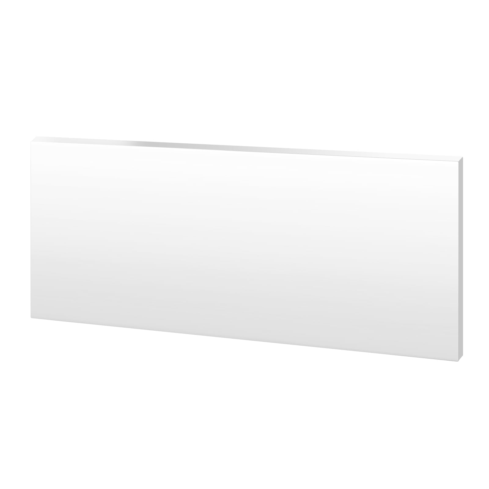 VEVOR Lámina de Plástico HDPE 1 Pieza Panel de Plástico de Polietileno Alta Densidad 610 x 1219 mm Grosor de 13 mm Personalizables para Manualidades, Equipos Industriales Alta Resistencia, Blanco